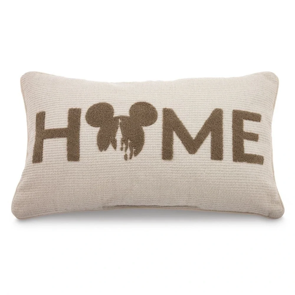 Disney Parks Homestead Mickey Castle Home Throw Pillow NEW